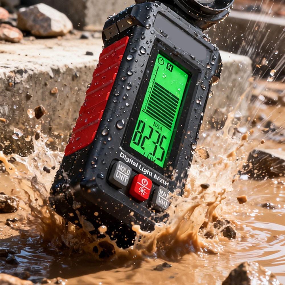 Digital Illuminance Meter BL-75 with Backlit LCD Display Measures 1000/10000/200000 LUX and 100/1000/20000 FC Units