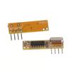 RXB12 Superheterodyne Wireless Receiver Module 315/390/418/433MHz High Sensitivity for Remote Control Security Projects