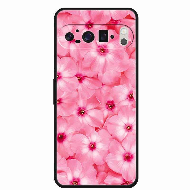 For Google Pixel 9 Pro XL Cellphone Case Luxury Protector Soft Silicone Cover for Google Pixel 9Pro XL Marble Soft Black Funda
