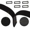 Self-Adhesive Nylon Cable Tie with Hook and Loop Buckle for DIY Organization