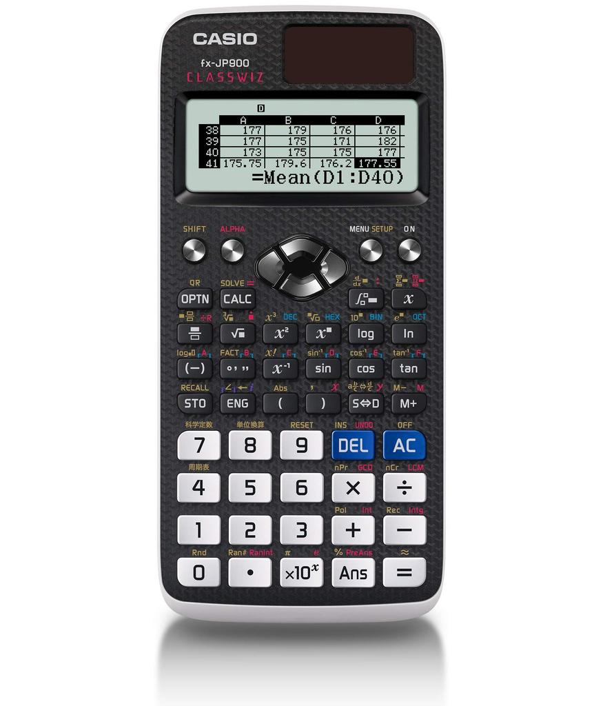 Casio Scientific Calculator, High Definition, Japanese Display, Over 700 Functions, fX-JP900-N