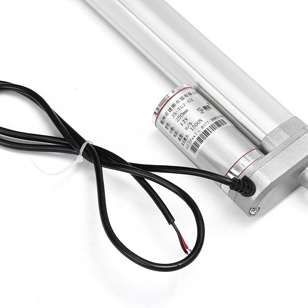 Buy Linear Heavy Duty Actuator Stroke 1500N 330 Pound Max Lift DC 12V ...