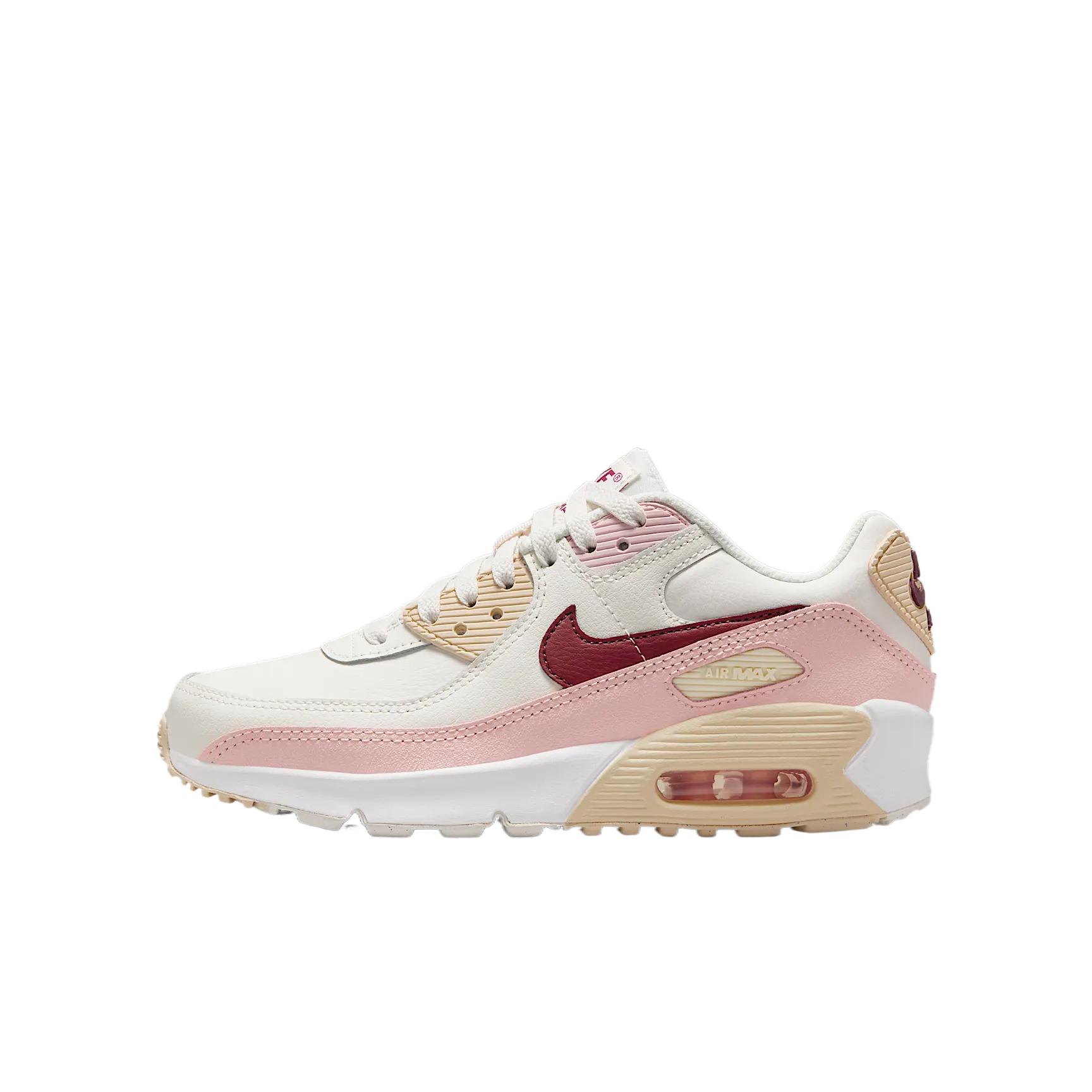 

Nike Air Max 90 Low top Kids Lifestyle Shoes Pink Teenagers HF6358-006 37.5