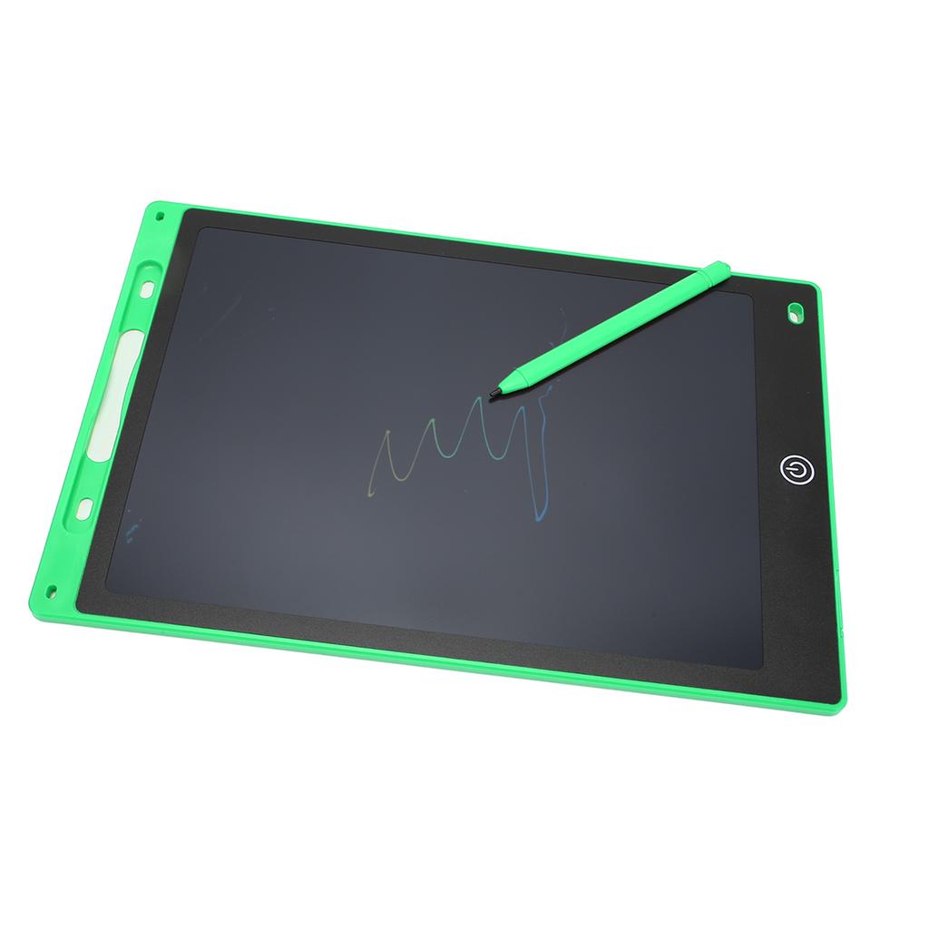 LCD Writing Tablet for Kids Erasable 12 Inch Color Screen Pressure Sensitive Doodle Pad Drawing