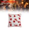 Modern Minimalist Christmas Plush Decorative Pillow Cover Soft Cozy Texture