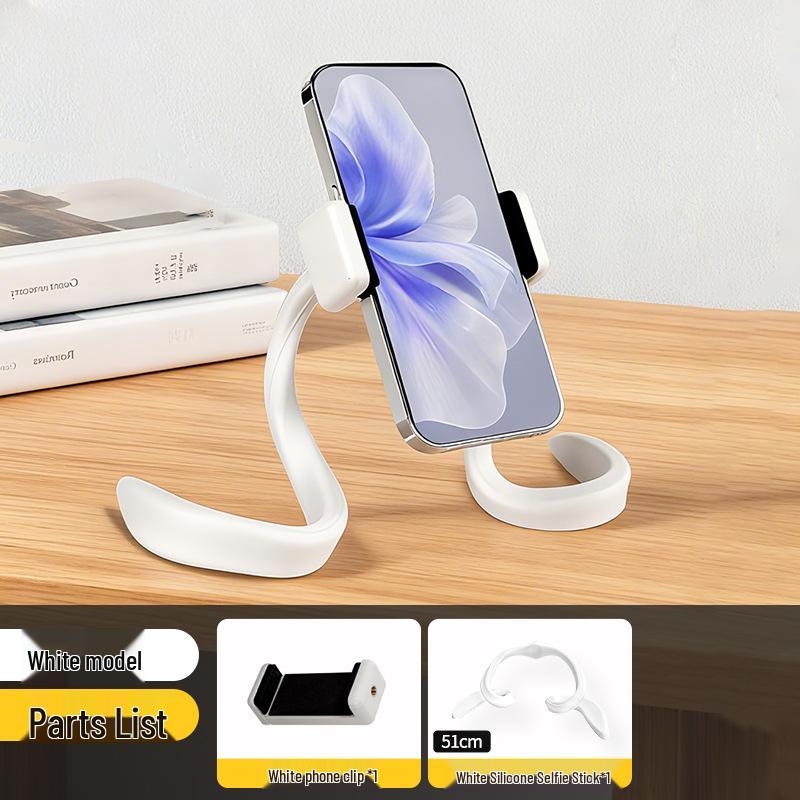 

Versatile Treadmill Mobile Phone Holder with Flexible Lazy Tube