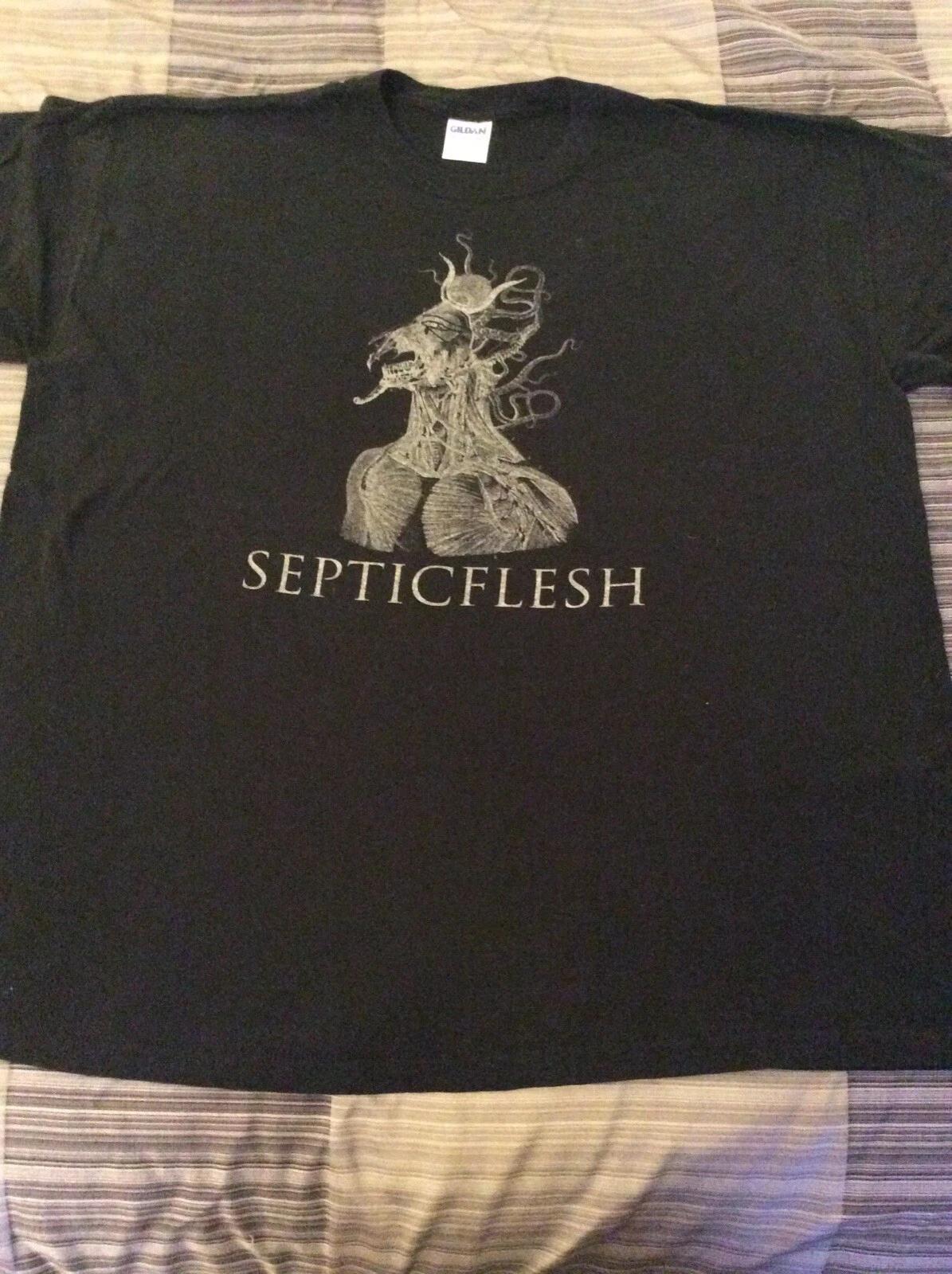SEPTIC FLESH Slay Shirt XL, The Chasm, Inquisition, Urgehal, Urfaust, Empyrium L
