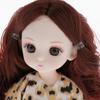 16CM Doll Toy Fashion with Long Hair White Skin Dolls Dress Up Outfits