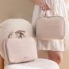 Travel Cosmetic Bag Waterproof Portable Handheld Wash Bag Makeup Brush Toiletry Storage Bag for Women Business Trip Daily Use