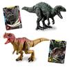 Takara Tomy Ania Jurassic World Alive Indomys VS Ceratosaurus Set - Animal Dinosaur Toy (Ages 3+)