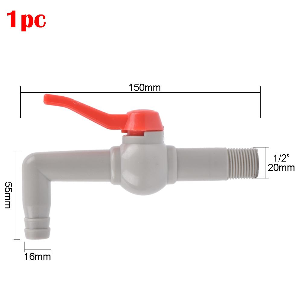 Garden Tank Faucet Filter Press S60X6 IBC Water Box Adapter Lengthen Connector Valve Sturdy Plastic Tap Hose Sludge Treatment