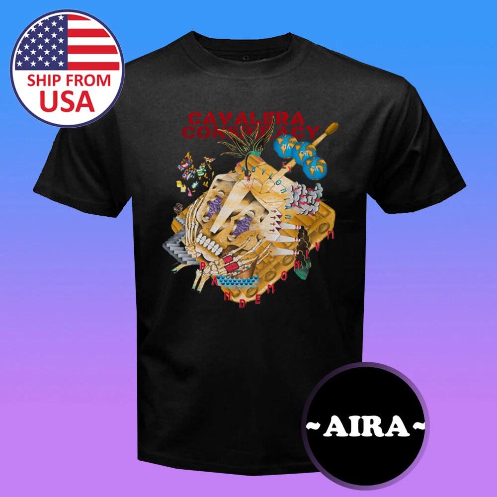 Cavalera Conspiracy Pandemonium Мужская Черная Размер S-5XL 2XL