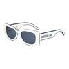 Dior Pacific Taisnstūrveida Saulesbrilles Baltas Unisex Brilles DIORPACIFICS1U-95B0
