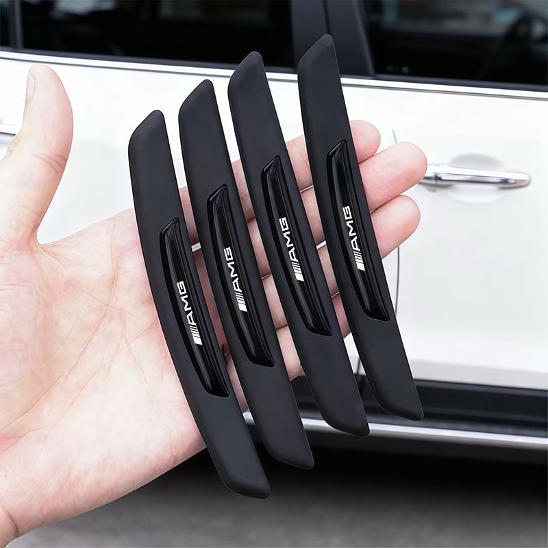 4Pcs Car Door Anti-collision Strip Auto Body Protection Sticker For Mercedes Benz AMG GLC W203 W206 W220 W205 W211 W212 W201 GLE