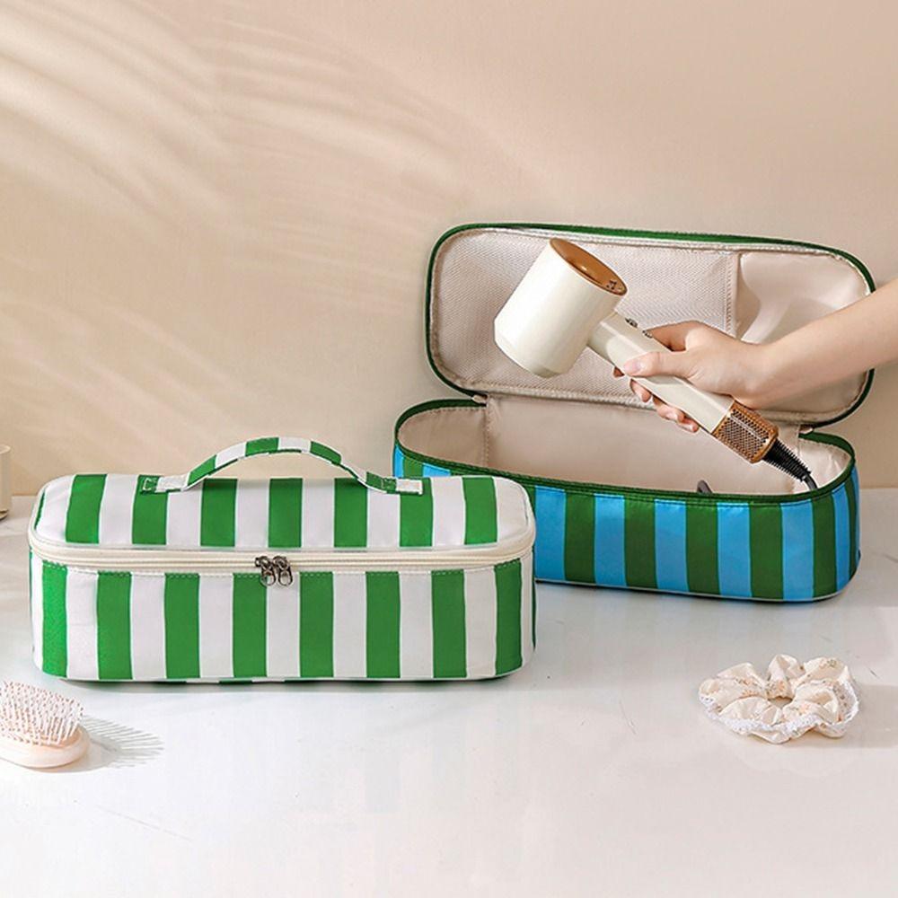 Dustproof Curler Storage Bag Soft Curling Iron Carrying Case Toiletries Organization