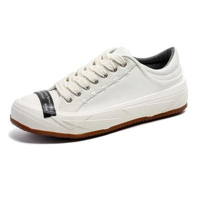 Wiosna Nowe Płócienne Buty na Platformie Trend Męskie Niskie Trampki do Chodzenia Młodzieżowe Studenckie Outdoorowe Casualowe Buty do Jazdy na Desce Treningowe do Joggingu