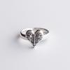 Idusum Heart Chaser Ring (Heart Vintage Silver Ring)