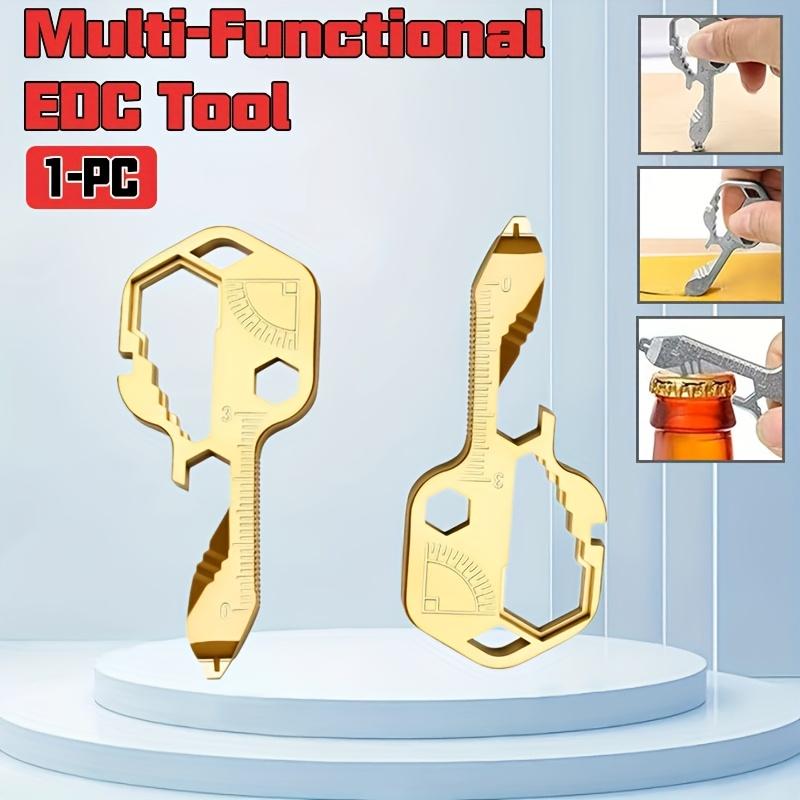 1 Piece 24-in-1 Multifunctional EDC Tool - with Wrenches, Screwdrivers, Pliers, Bottle Openers and More - for Camping