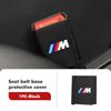 For BMW Car Belt Buckle Plug Protective Cover Interior Accessories E70 E91 E30 G30 E53 M3 M5 X6 X4 X7 E92 E93 X1 X3 X5