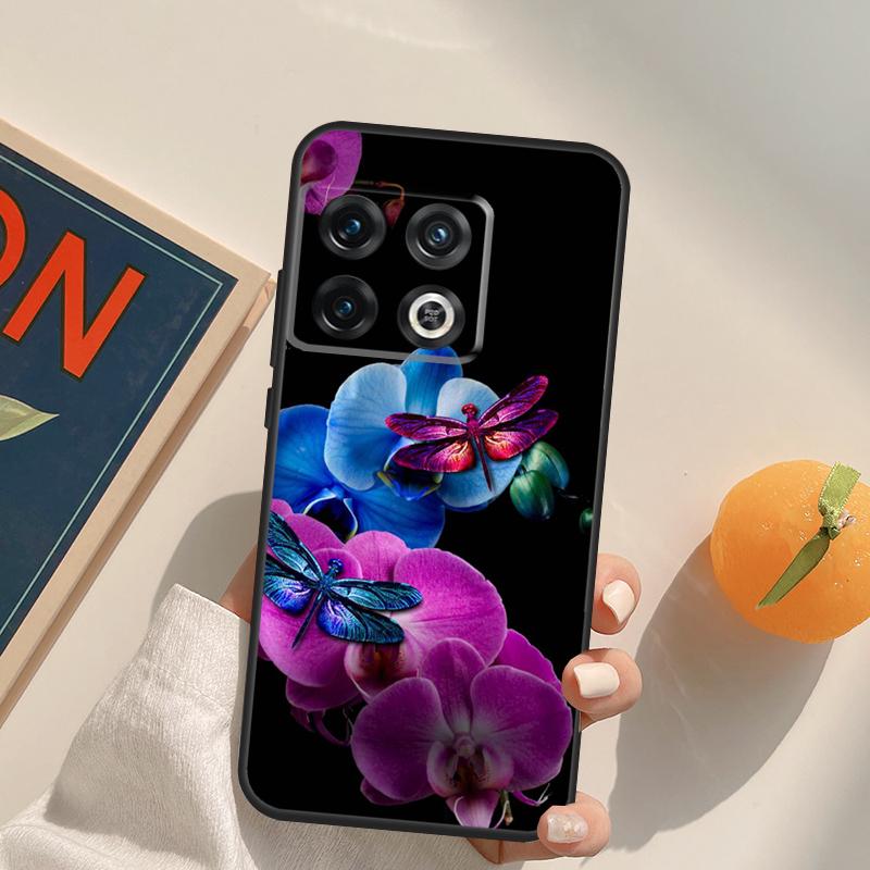 Colorful Dragonfly Case For OnePlus 13T 10T 10R 12R 13R 15 13 12 11 10 9 Pro Nord CE 5 2 3 4 Lite N20 N30 Cover