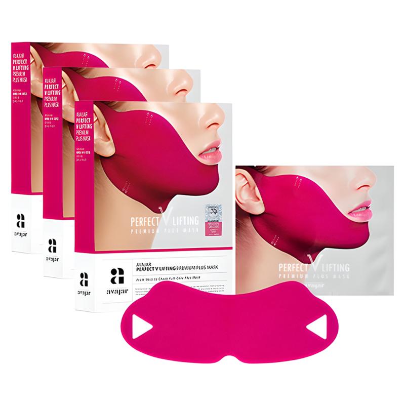 Avajar Perfect V Lifting Premium Plus Mask, 5 pcs, 3 pcs