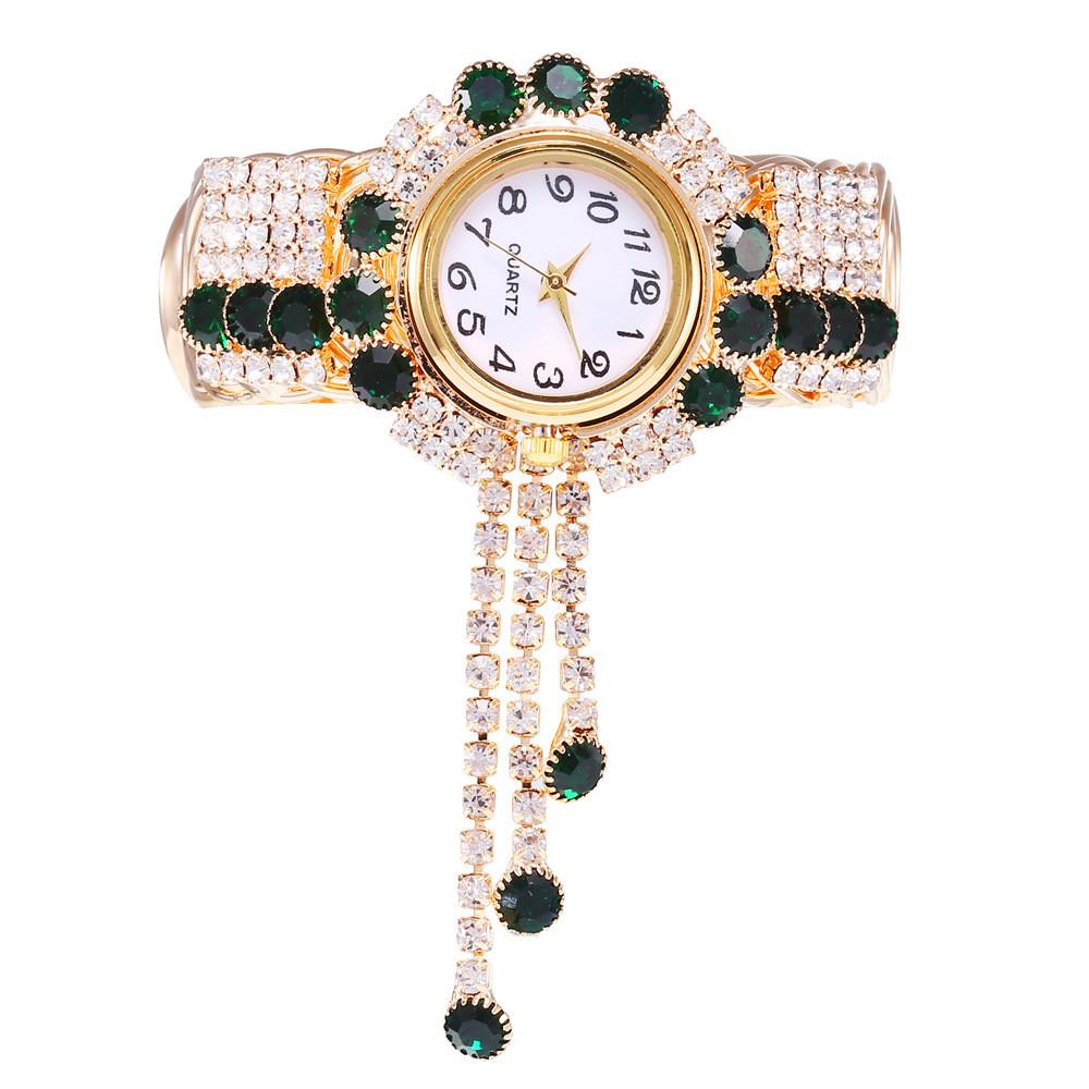 Fashion Lady Bracelet Watch Quartz Movement With Decorative Dial For Women
