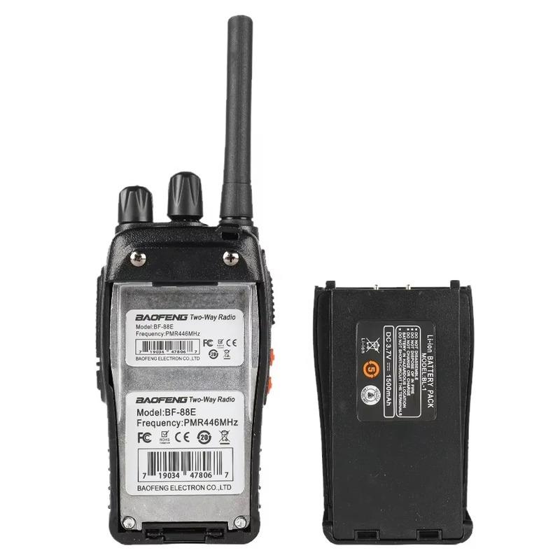Manufactor Original Baofeng 2 4 6 Pack BF - 88E 5W  Walkie-Talkie  long-distance communication ultra-long standby  road trip