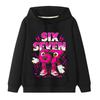 67 Șase Șapte Hanorac Italian Brainrot Grafică Amuzantă Tricou Fete Copii Polar Cald Hanorac Toamnă Copii Hanorac Casual Unisex