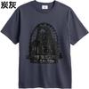 Men tshirt Anime Cotton Tshirt for man Graphic summer For man tshirt Count Blessings Not Calories Short Sleeve Rock Oneck Top