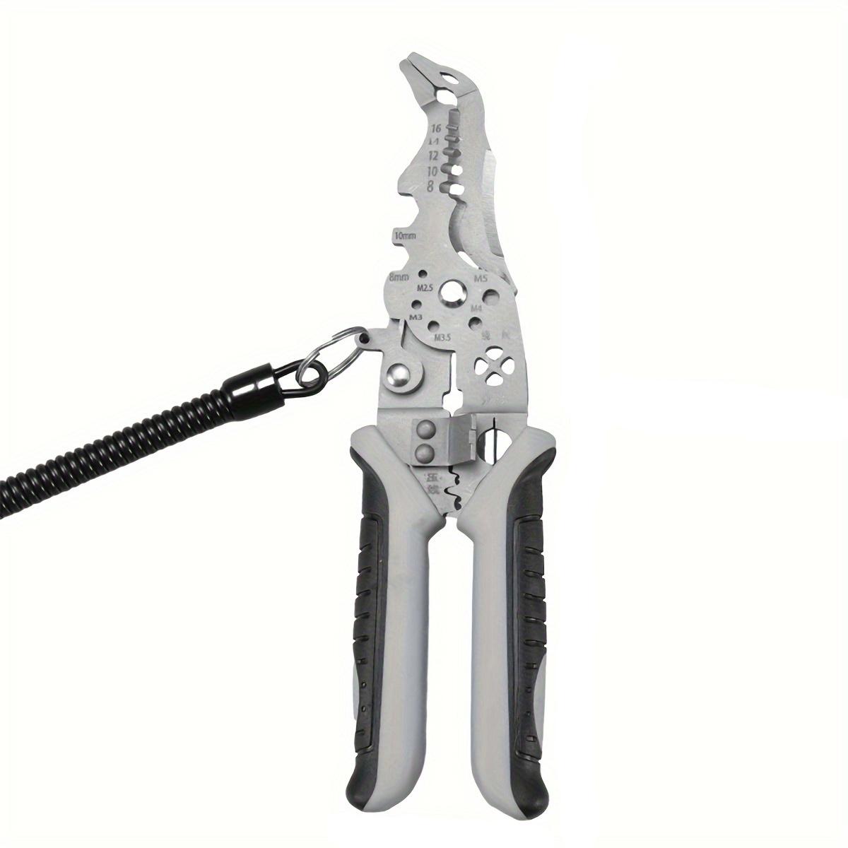 

12 в 1 инструмент для зачистки проводов многофункциональные кусачки инструмент используется для ремонта бытовой техники, резки проводов электрика, обжима, намотки