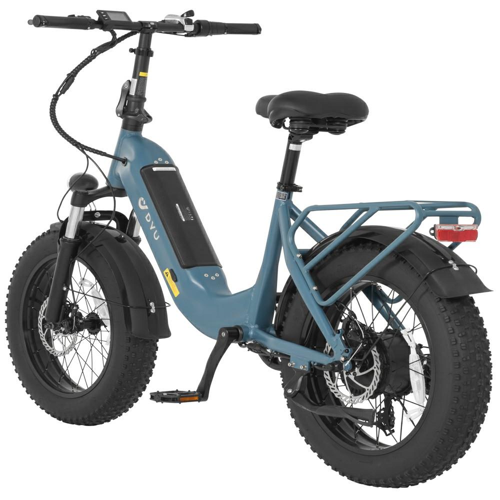 Electric Bike DYU FF50 20" 250W Motor 48V 14AH Max Range 70Km Top Speed 32Km/h Load 150KG Blue
