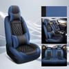 Five-seat Car Seat Covers for Toyota Corolla, Fully Covered Front Seats, Half-covered Rear Seats, Panar Leather