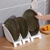 Japanese Kitchen Dish Storage Rack for Plates, Bowls, Cutlery, and Draining