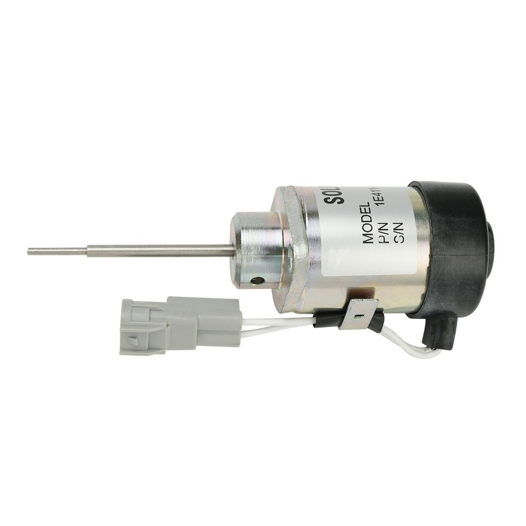 PS41CZ318 1E411-60012 Fuel Stop Solenoid 12V For Kubota 325 Engine D902 Z482