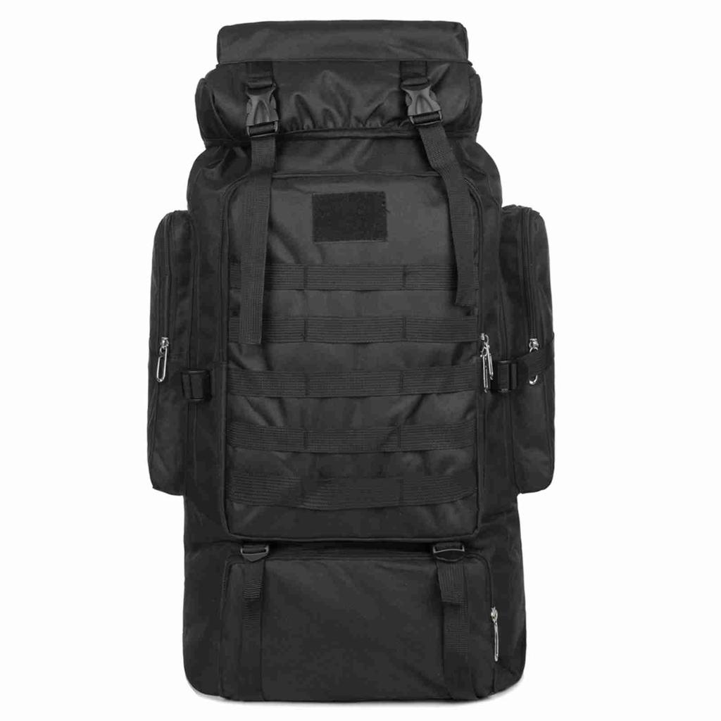 Large Capacity Hiking Backpack Outdoor Camping Rucksack Canvas Trekking Backpack