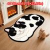 Decorative Rug Cat Shaped Rug Special-shaped Animal Door Mat Cute Cat Floor Mat  Home Decor