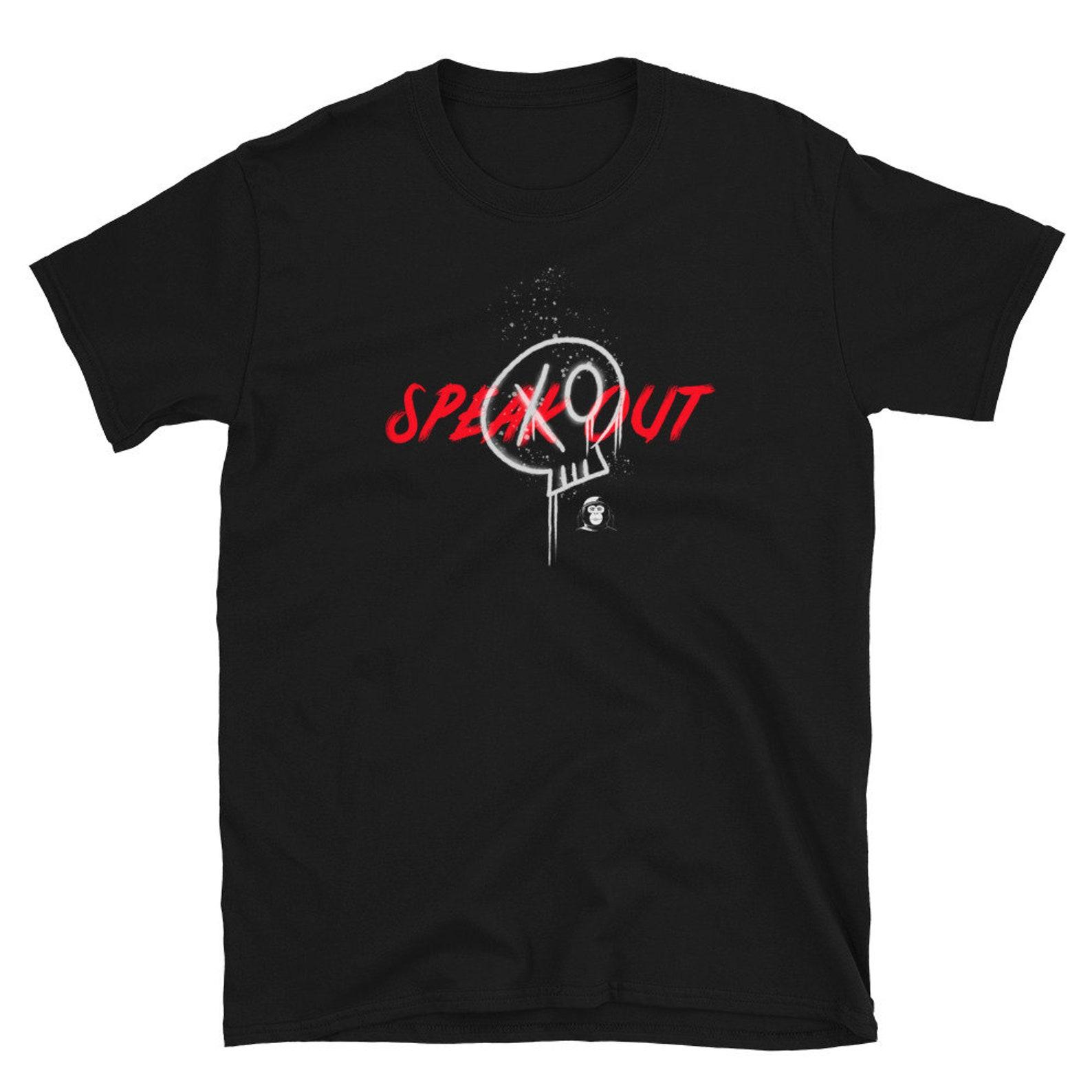Speak Out - Space Monkey Crew Unisex T-Shirt 4XL