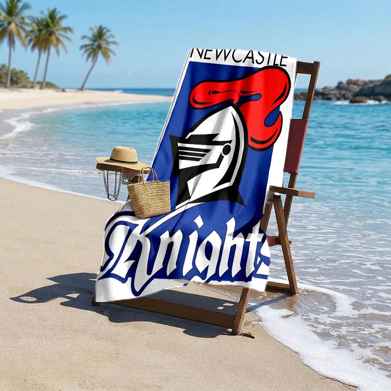 Knights Fashion Beach Towel: Ideal for Summer Adventures Soft, absorbent and quick drying suitable for swimming and bathing