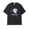 MINISO Chiikawa Cartoon Print Short Sleeve Round Neck Women Men Tshirt Trendy Fashion Cute Loose Comfortable Tshirt Tops