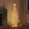 Christmas Tree with 160 Warm White LEDs 151 cm PET