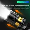LED Ultra Strong Headlight Sensing Zoom Charging Head Flashlight High-power Headlight 1000M Headlight Using 2 * 18650 Fishing