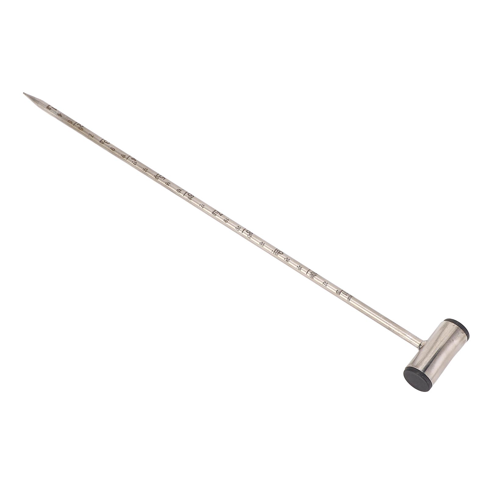 Sonde de sol 14 pouces Hygromètre Sonde d'échantillon de sol Sonde de sol en acier inoxydable Tige pour plante de jardin ferme