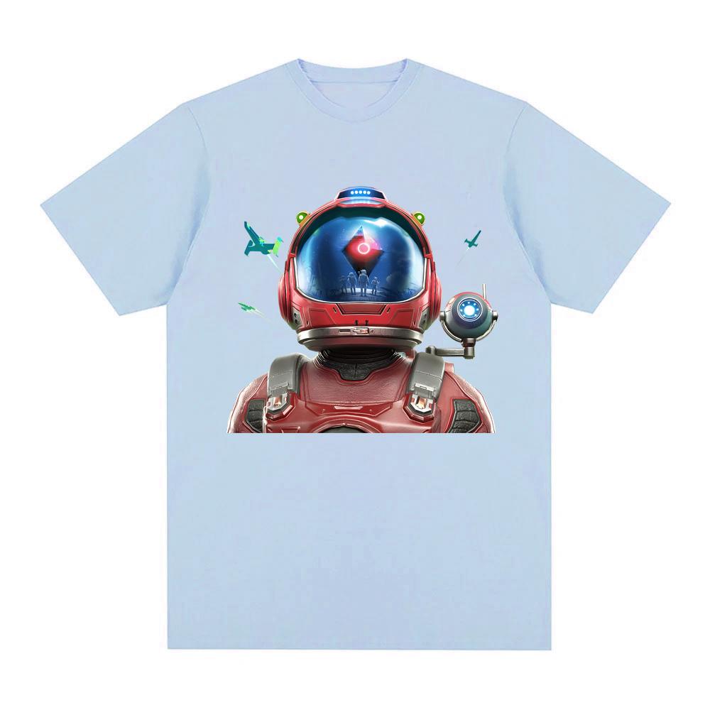 New Style Casual T-Shirt No Man's Sky Game Graphic Printing Tee High Quality TEE Cotton Casual Comfortable Top