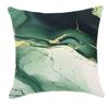New Green Marble Gilt Series Pillows, Comfortable and Soft, Car Home, Bedroom, Bedside Pillows, Cushions