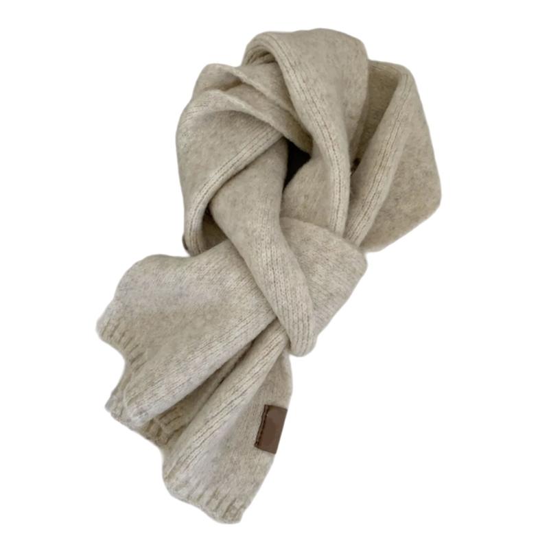 Korean Scarf Lightweight Warm Winter Wear Neck Wrap For Women Men