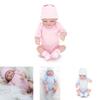 Baby Doll Miniature Realistic Waterproof Silicone And Cloth For Bathtime Play
