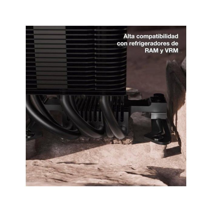 Refroidisseur cpu - bequiet - dark rock 5 - ventilateur silent wings 135mm - montage sans outil - design élégant