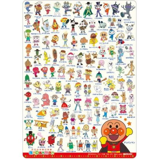 Sunstar Shitajiki of Friends MFS Anpanman 2910010B "Lots Shitajiki" Let's Go!