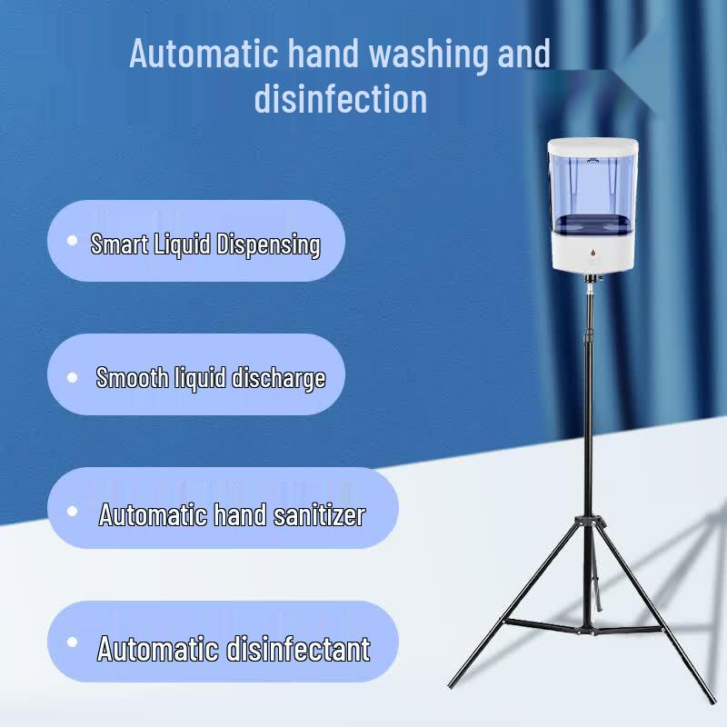 OMAGISM Automatic Touchless Hand Sanitizer Dispenser with Tripod Stand