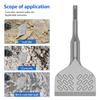 SDS Plus Tile Chisel Carbide Alloy Tile Removal Chisel Tool Wall and Floor Scraper for Standard SDS Plus Hammer Drill
